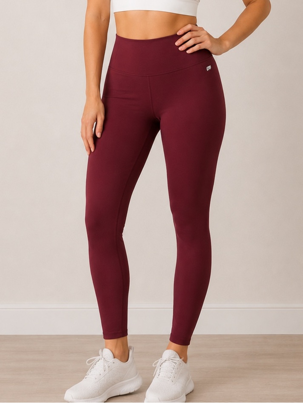 Marika Burgundy Fitness Leggings, Women’s Size XL, athletic workout